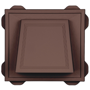 4" Hooded Vent #949 CT Brownstone