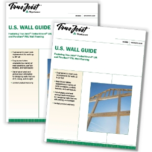 TrusJoist US Wall Specifiers Guide TJ-9003