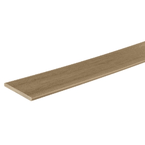 Vintage 7-1/4 in. x 12 ft. Riser Board Weathered Teak