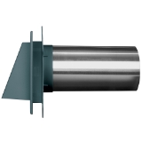 4" Hooded Vent #004 Wedgewood Blue