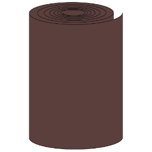 24 in. x 50 ft. Aluminum Trim Coil Smooth Brown 502