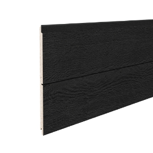 Nickel Gap Woodgrain 16 ft. Siding Onyx