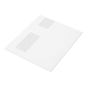 Diamond Kote® 3/8 in. x 16 in. x 16 ft. Vented Soffit Brushed Smooth White