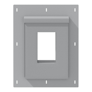 Diamond Kote® RigidMount Receptacle Mount Block Brushed Smooth Pelican