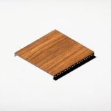 Quick Click Shadowline Soffit 6 in. x 12 ft. Teak