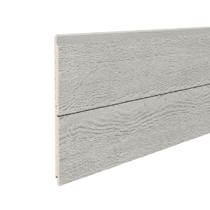 Nickel Gap Woodgrain 16 ft. Siding Light Gray