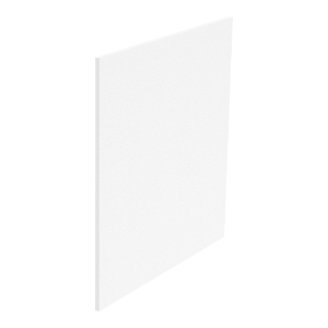 3/8 in. x 16 in. x 16 ft. Vertical Siding Panel Brushed Smooth White