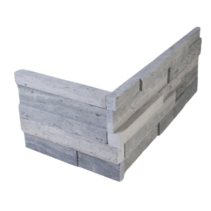 Pewter Honed Corner 6 in.