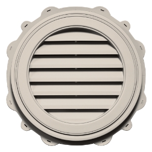 #048 22" Round Louver (Color Match: Royal Sand)