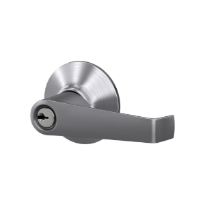 F51CSV Entry Elan Lever 626 Satin Chrome - View Pack