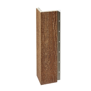 Diamond Kote® 5/4 in. x 6 in. x 16 ft. Woodgrain Outside Corner Chestnut - 1 per pack