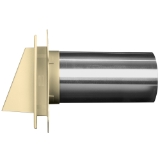 4" Hooded Vent #019 Alabaster
