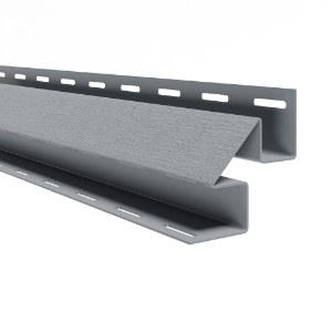 Universal Matte Inside Corner Post 7/8 in. x 1-1/2 in. Silver Mist 10 ft.