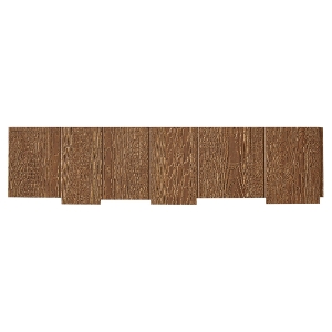 12 in. RigidShake Staggered Edge Chestnut redirect to product page