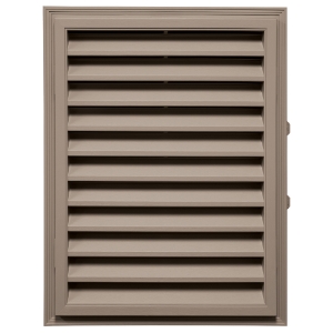18 in. x 24 in. Rectangle Louver Gable Vent #232 CT Cypress