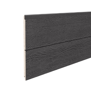 Nickel Gap Woodgrain 16 ft. Siding Graphite