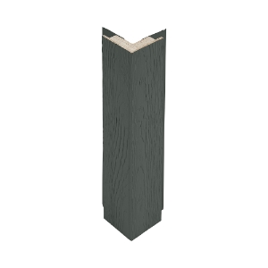 Diamond Kote® 5/4 in. x 4 in. x 16 ft. Rabbeted Woodgrain Outside Corner w/Nail Fin Emerald - 1 per pack