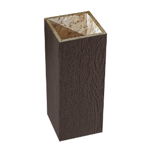 Diamond Kote® Pro-Post Wrap 6 in. x 6 in. x 12 ft. Umber