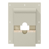 Diamond Kote® RigidMount Split Mount Block Brushed Smooth Clay