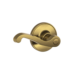 J40 Privacy LaSalle Lever 609 Antique Brass