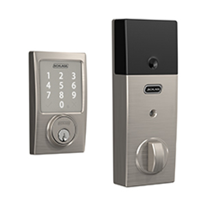 BE479AA Century Touchscreen Deadbolt 619 Satin Nickel - Box Pack redirect to product page