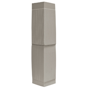 7 in. Split Shake Outside Corner Post Kit 669 Flagstone 56 in.