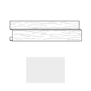Batten Trim 10 ft. White