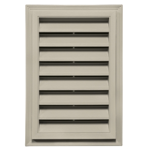 12 in. x 18 in. Rectangle Louver Gable Vent #072 CT Meadow Blend