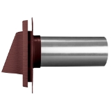 Water Management 4" Hooded Vent #457 Bordeaux