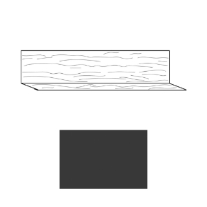 Brick Ledge Flashing 10 ft. Ironstone