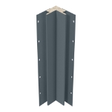 Diamond Kote® 5/4 in. x 3 in. x 16 ft. Rabbeted Brushed Smooth Inside Corner w/Nail Fin Cascade