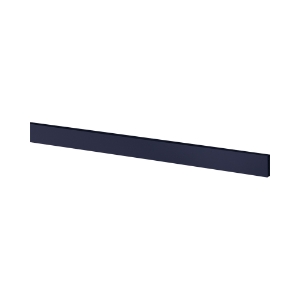 AZEK Trim 4/4 in. x 2 in. x 16 ft. Smooth Prefinished Midnight