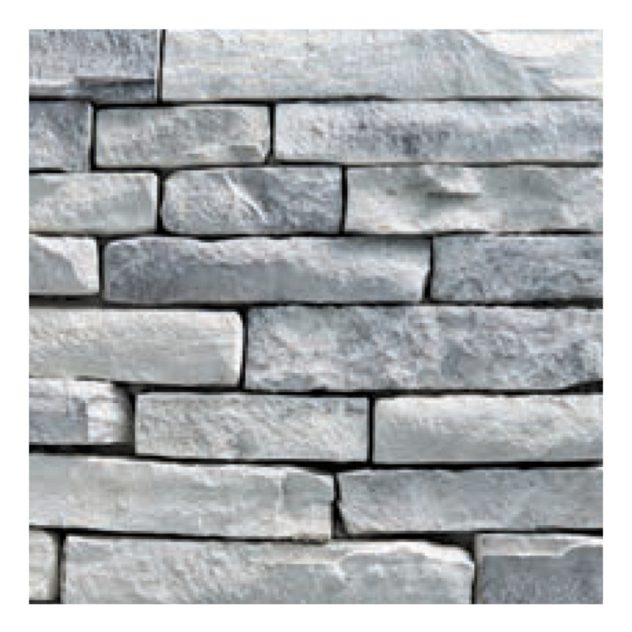 silver-stone  Wausau Supply | Ledgestone Silver Summit Flat 15 sq. ft.
