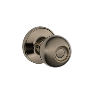 J40 Privacy Corona Knob 620 Antique Pewter