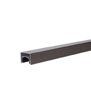 18 ft. Impression Rail Express Modern Aluminum Top Rail Dark Bronze AZTIXBMDTR18BR