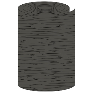 24 in. x 50 ft. Aluminum PVC Trim Coil Woodgrain Terratone 511