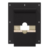 Diamond Kote® RigidMount Split Mount Block Brushed Smooth Onyx