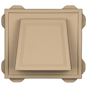 4" Hooded Vent #038 Autumn Tan