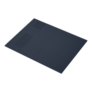 Diamond Kote® 3/8 in. x 24 in. x 16 ft. Vented Soffit Brushed Smooth Midnight