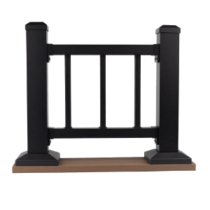 536440 Deckorators Contemp Alum Table Top display-Black