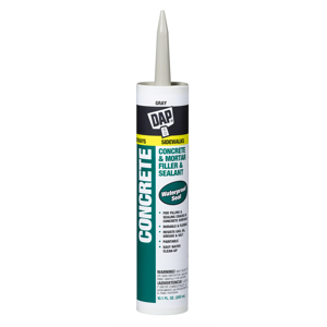 DAP Concrete & Mortar Siliconized Filler & Sealant 10.1 fl. oz. - Gray