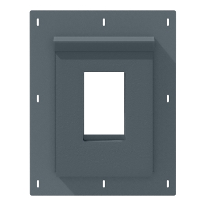 RigidMount Receptacle Mount Block Brushed Smooth Cascade