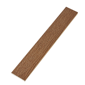 Diamond Kote® 4/4 in. x 4 in. x 16 ft. Woodgrain Trim Chestnut