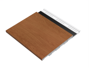 ChamClad Shadowline Wall Panel 1/2 in. x 6 in. x 20 ft. Chai Cedar